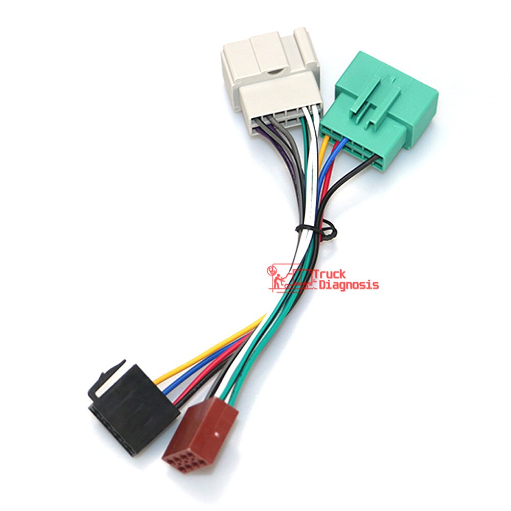 12-038 iso radioadapterkabel för-volvo  s40,v40,s70,v70 2000+ ; s60 2001+ s80 1998+  bilstereoradio iso tråd kabel iso kabeldragning
