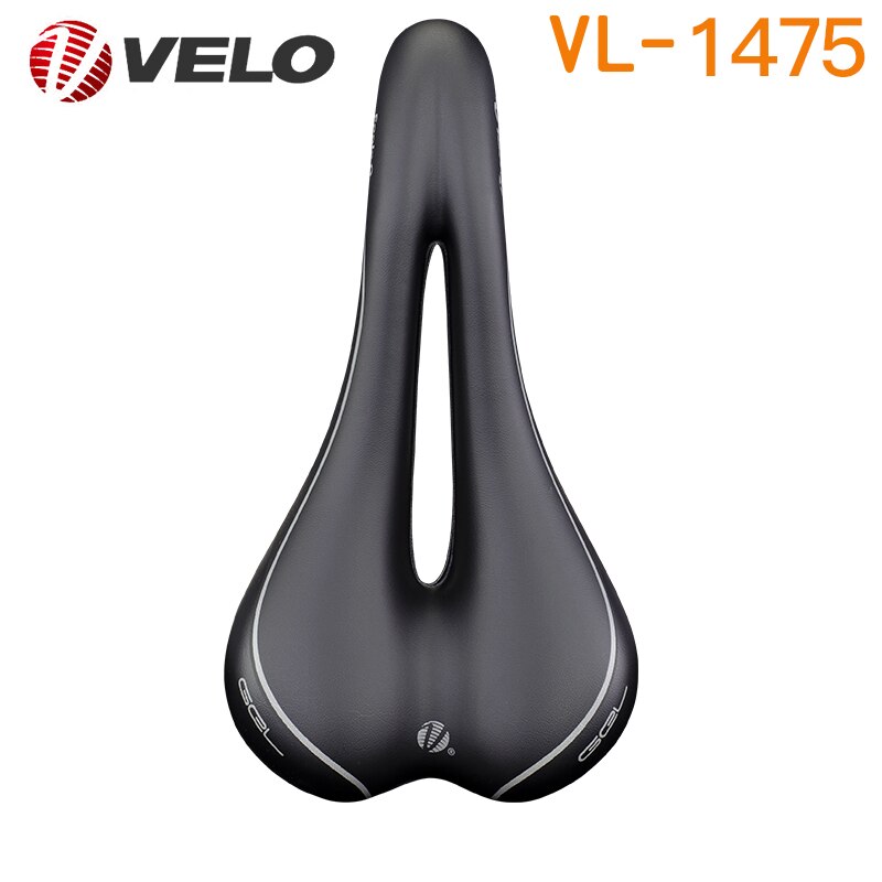 Velo Fiets Kussen Pu Leer Ademend Comfortabele Holle Gel Gel Polyurethaan Shockproof Mtb Road Fiets Zadel VL-1475 1 Pcs: Default Title