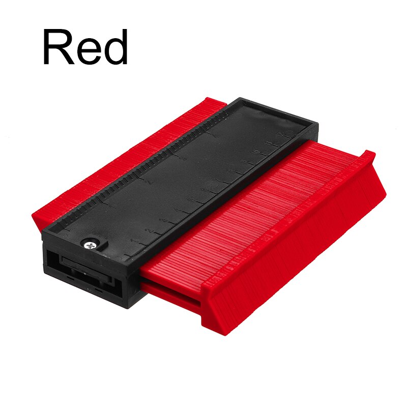 Standard 5 Width Wood Marking Tool Plastic Gauge Copy Gauge Duplicator Tiling Laminate Tiles For General Work: Red