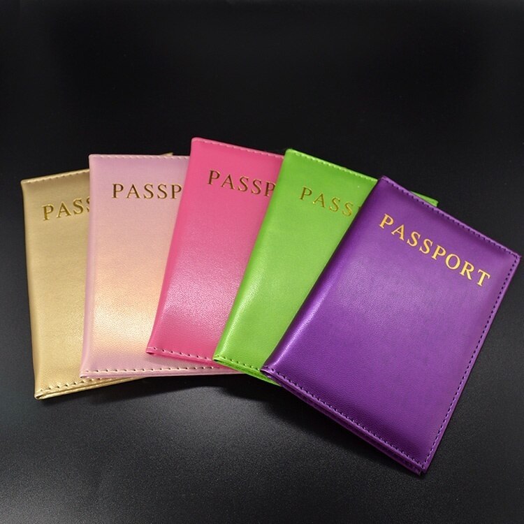 Leuke Paspoort Deksel Vrouwen Rusland Roze Paspoorthouder Reizen Covers voor Paspoorten Meisjes Case voor Passport PU leer