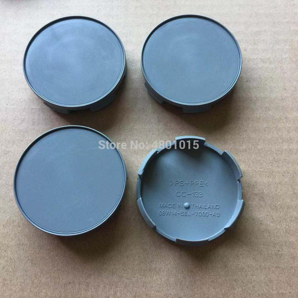 20 stuks 57mm/58mm wieldoppen voor de wielnaafdoppen voor h: Default Title