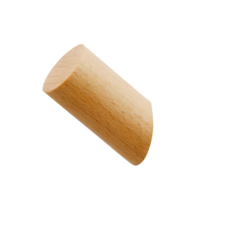 Cintre mural en bois naturel pour vêtements, porte-manteau décoratif, porte-clés, chapeau, écharpe, sac à main, rangement, HOT1