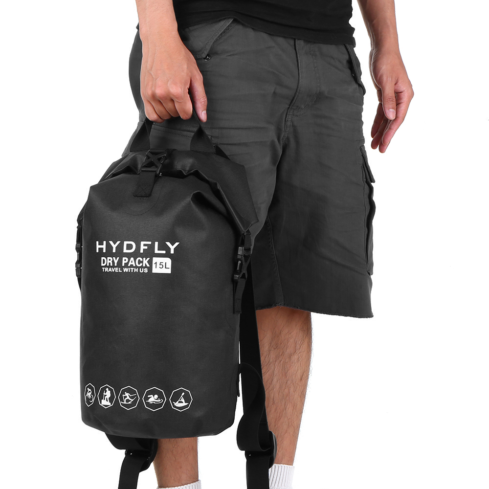 Lixada Outdoor Trekking Dry Bag Waterdichte Sport Bag Drijvende Roll-Top Rugzak Zwemmen Camping Drifting Water Sport Dry Bag