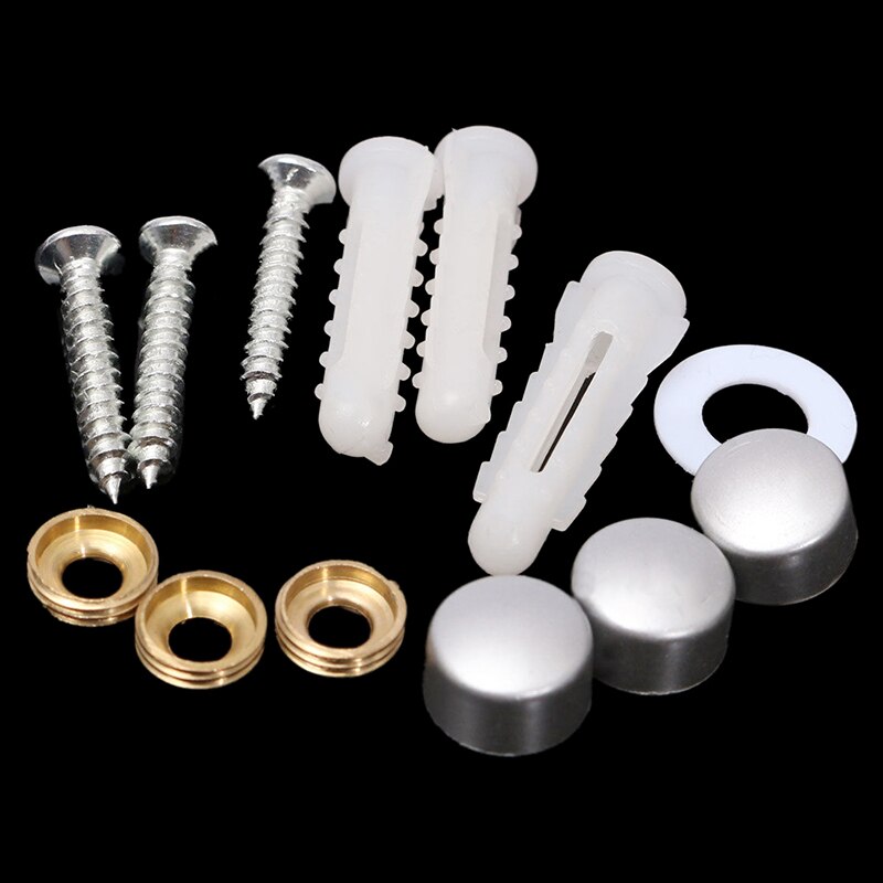 Wall Mount hair dryer dryer door spiral wall stand rack holder Silver