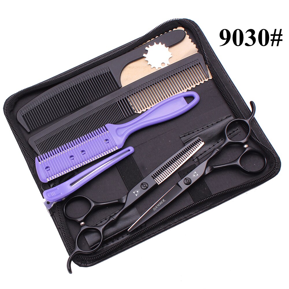 Japan Staal 5.5 6.0 Professionele Kappers Schaar Professionele Kapper Schaar Set Haar Knippen Scharen Scherpe Scheermessen B9030: HEI K-A 5.5