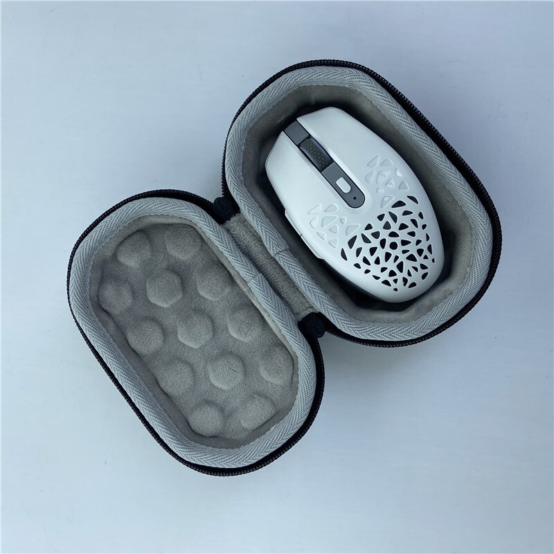 Draagbare Hard Shell Case Voor Delux Kleurrijke M820 Gaming Mechanische Gat Draadloze Drie-Modus Muis Opbergdoos Beschermende Tas