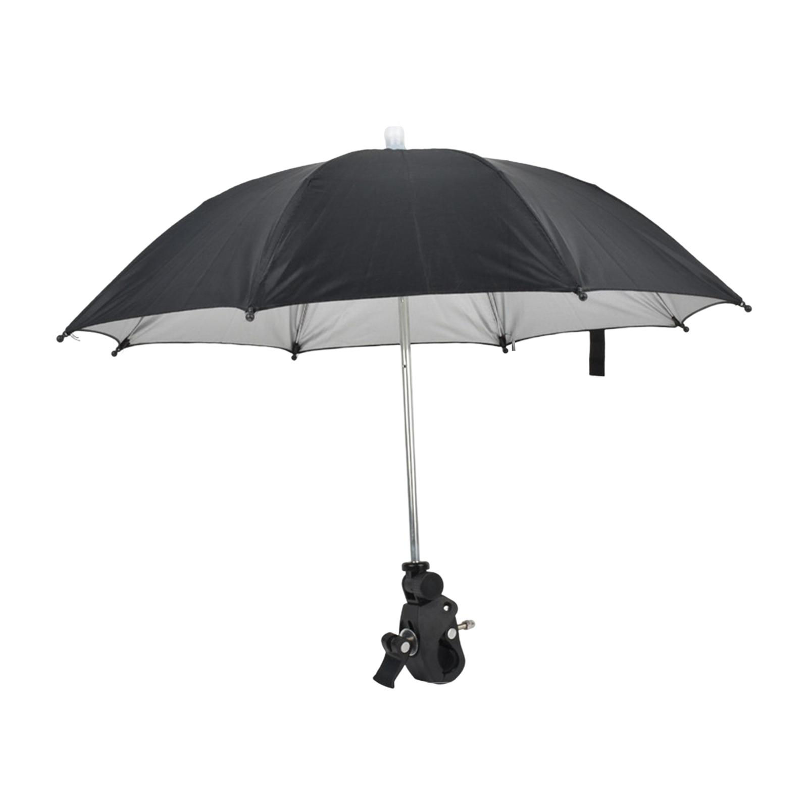 Adjustable Camera Umbrella with Clip Accs Compact Bracket Sunshade for Photography Phone Studio
