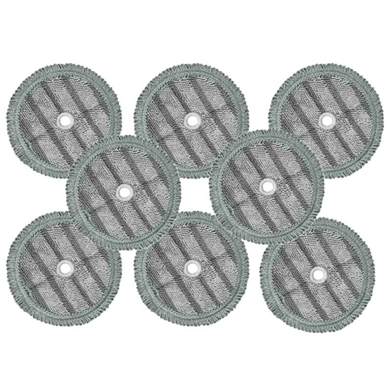 8 Pcs Mop Pad Voor Lg Stoom Mop Microfiber Schoonmaakdoekje Vervanging Voor Lg Stoom Dweilen Accessoires: Default Title