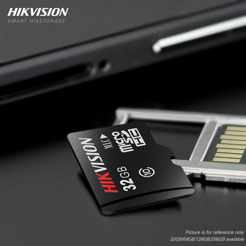 HIKVISION HikStorage Micro SD Card Class10 TF Card 32gb 64gb 128gb 256gb Max 90M/s Memory card for Hikvision Surveillance #P1
