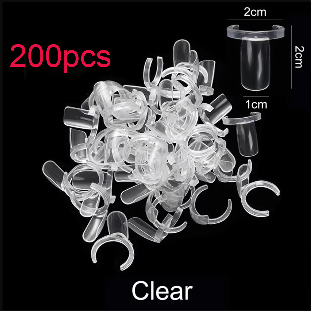 50 Stuks Nagellak Display Ring - Kaart Vorm Kleurstaal Tool - 2x2x1cm - DIY Manicure Kunst Oefenen: Donker kaki