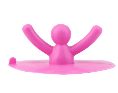 Home Kitchen Washroom Bathroom Shower Waterproof Silicone Sink Plug Water Sink Bathtub Drainage Stopper Tool: Red