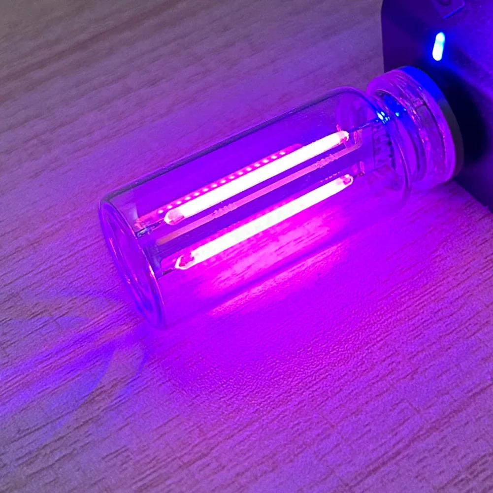 Rétro USB LED Filament tactile gradation ampoule 5V rétro LED Edison ampoule veilleuse Camping incandescent décoratif LED éclairage: 8000 K blanc bleu