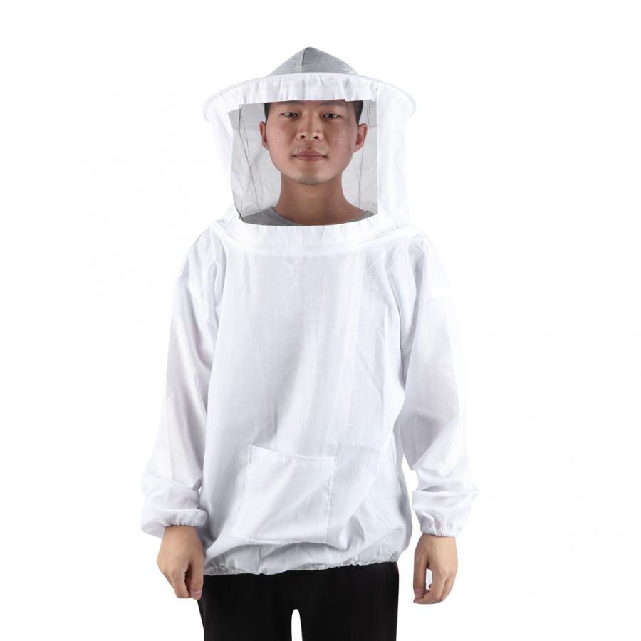4 unids/set de traje de apicultura equipo para apicultor herramienta Kit chaqueta de apicultura traje cepillo de abeja marco Clip guantes