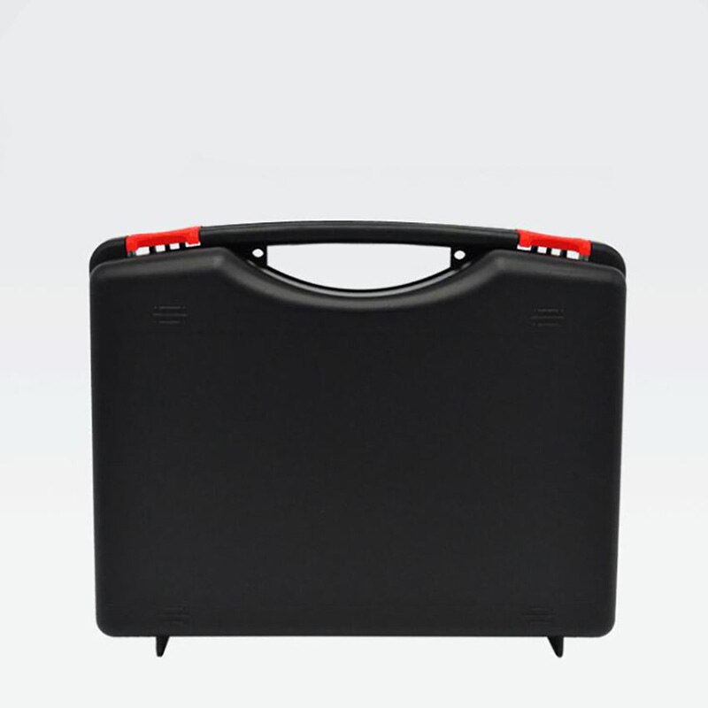 Plastic Carrying Hard Case Portable Tool Packing Case 275x230x82mm Empty Protective Hard Case for Hardware Tools, Black