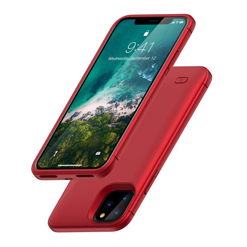 Slim Battery Charger Case For iPhone 11 Pro Max Battery Case Power Bank Charging Cover For iPhone X XS Max XR 6 7 8 Plus 5 5S SE