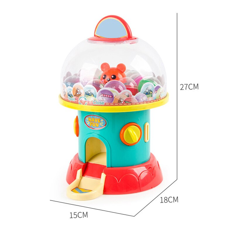 Automatische Gashapon Maschine Fang Verdreht Ei Spielzeug Puzzle Lotterie Maschinen Interaktive Haus Klaue Arcade Kran Spiel