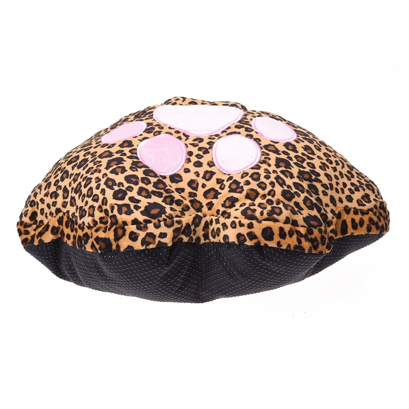 1 x léopard chat-Pad USB chauffé pantoufle chauffe-pied ordinateur portable --- couleur aléatoire