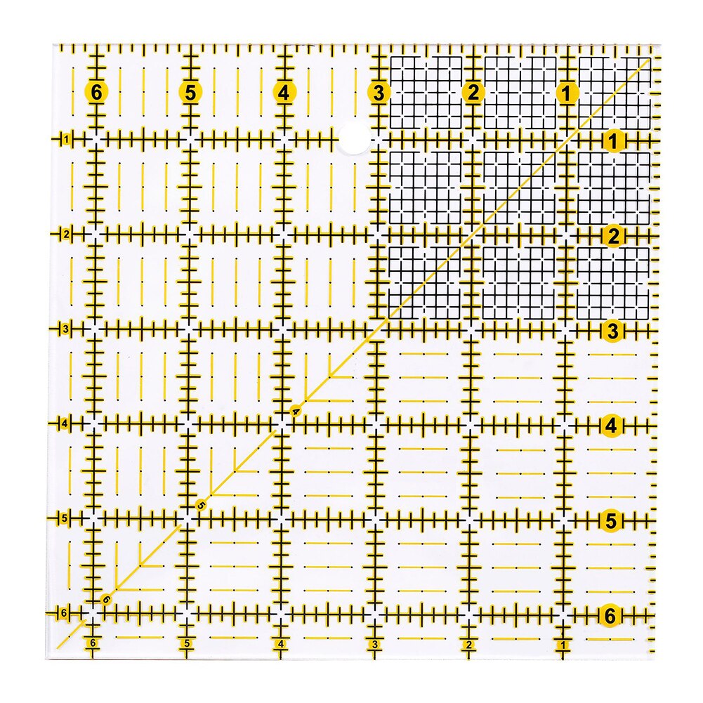 DIY Drawing Ruler Patchwork Ruler High Grade Acrylic Material Transparent Ruler Scale Office School Line Drawing: 3