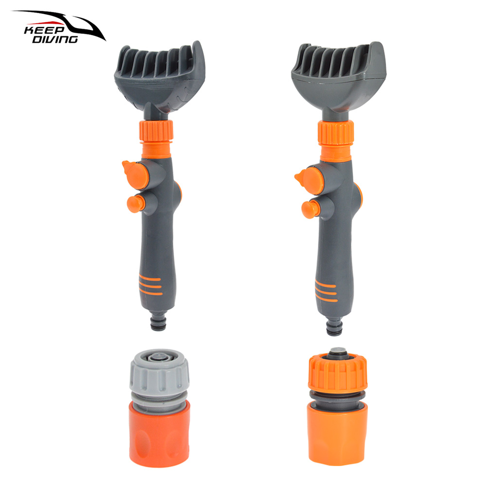 PVC Handheld Swimming Pool Filter Cleaning Brush Swimming Pool Filter Cartridge Cleaner Filter Jet Cleaner Tub Spa