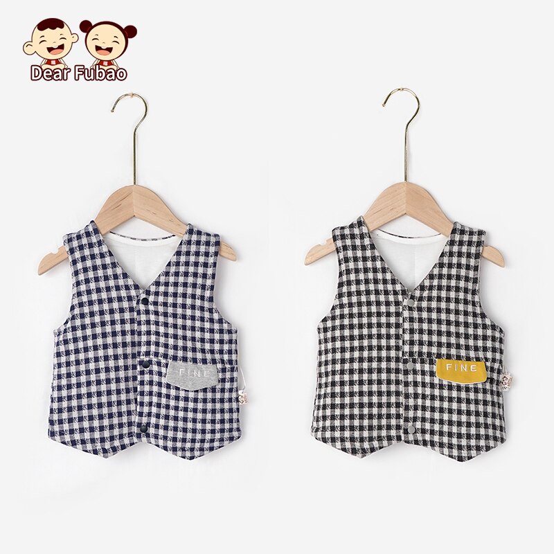 Baby Vest Winter Kleding Jongens Meisjes Winter Kleedt Peuter Kinderen Bovenkleding Kids Warme Zachte Jas Bovenkleding