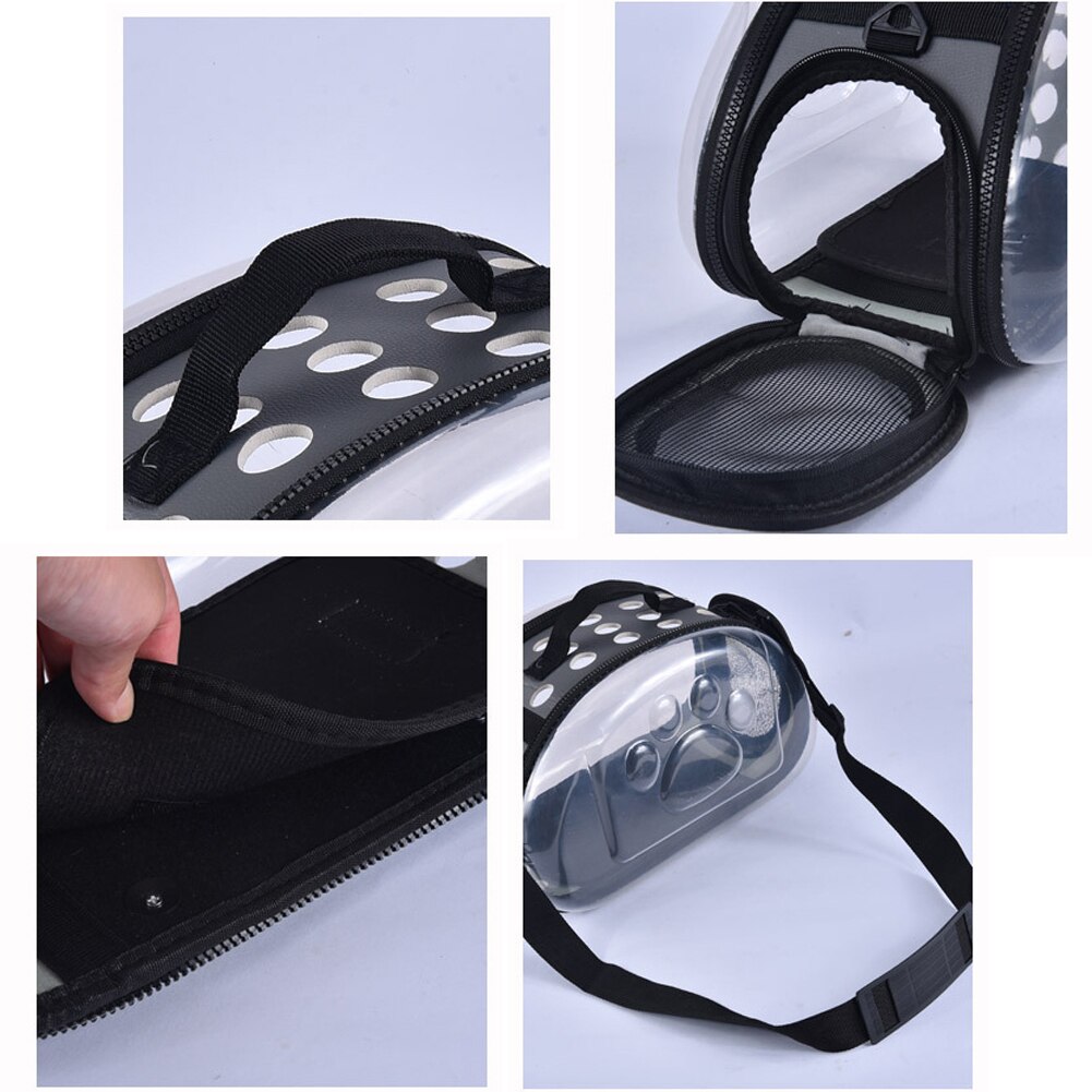 Opvouwbare Cat Carrier Bag Opvouwbare Outdoor Reizen Kitten Kooi Katten Rugzak Kleine Huisdier Draagtas Handtas Huisdieren Benodigdheden