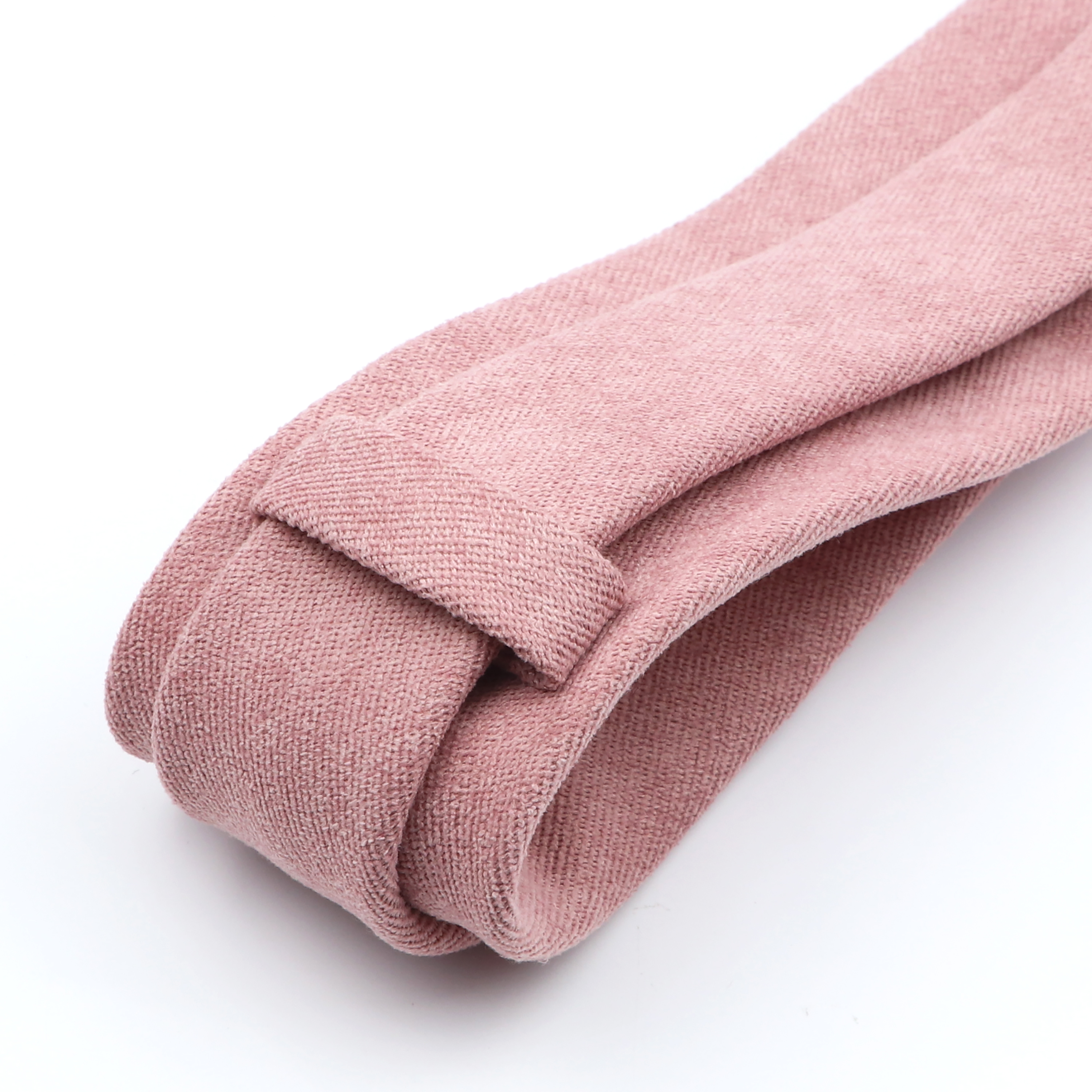 29 coloré couleur unie hommes cravate 100% coton doux velours côtelé pour hommes femmes romantique fête de mariage cravate vert rose kaki cravate