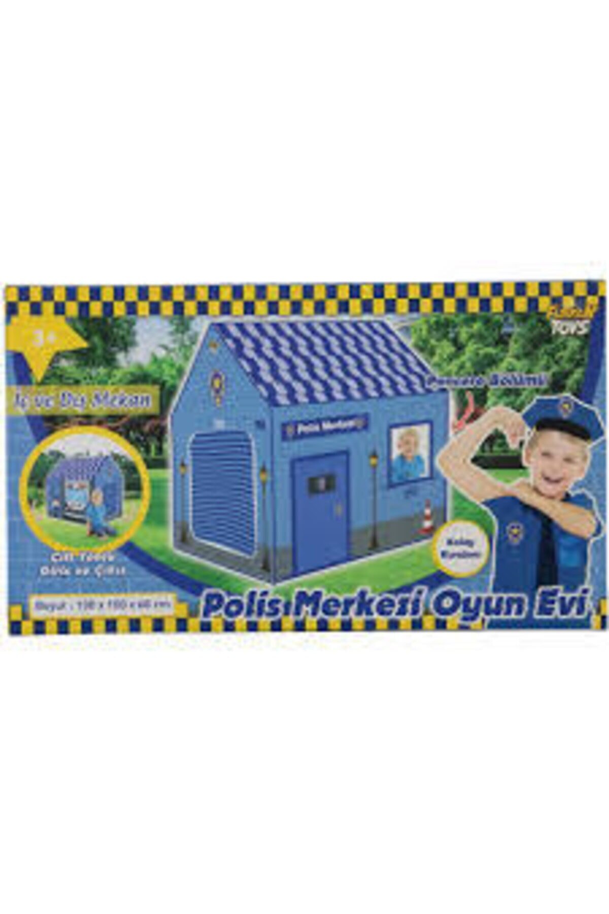 Toy Tent &amp; Play Tent Polis Central Game Camp 100cm