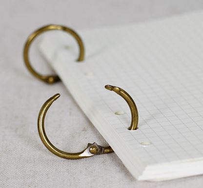Office Stationery Notebook Accessories Loose-leaf Ring Opening Circle Core Accommodating Housing