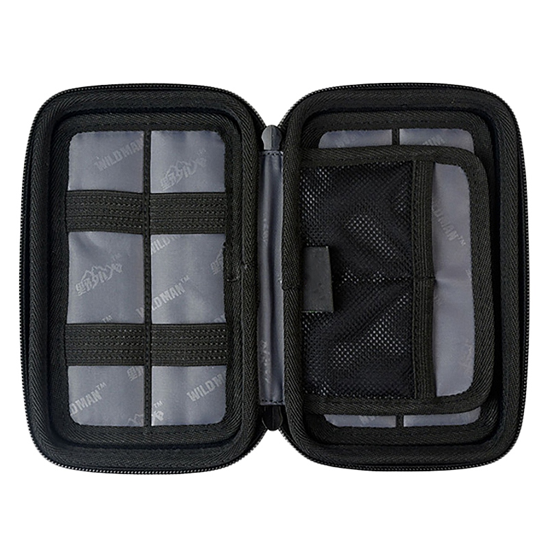 Hard Shell 4 Slot Watch Box Organizer Waterproof Travel Watch Storage Zipper Case Portable Watch Strap Band Organizer Bag