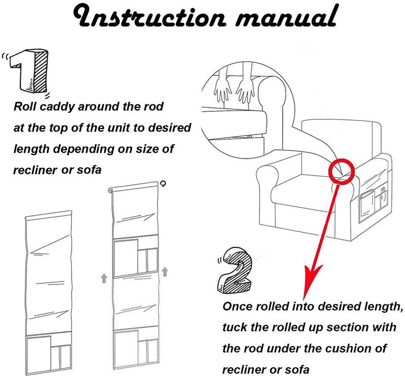 Sofa hand holding storage bag，Schlafsack für die Armlehne。подхват от руки дивана ，Sac de rangement de l'accoudoir du canapé