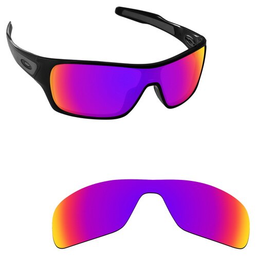 ToughAsNails Polarisierte Ersatz Linsen für Oakley Turbine Rotor Rahmen-Sorten: Midnight Sun