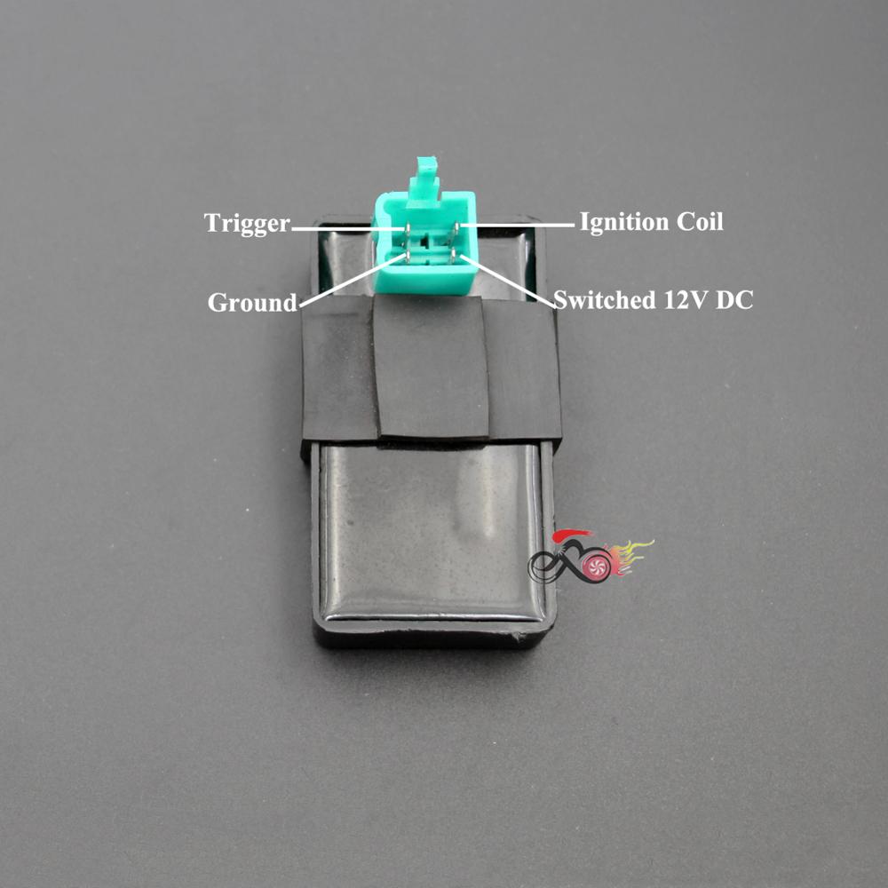 4 Pin DC Ignition CDI UNIT For 50cc 70cc 90cc 110cc 125cc 150cc 200cc 250cc 300cc PIT PRO Trail Quad Dirt Bike ATV Buggy