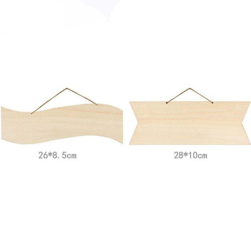 DIY Wooden Party Direction Sign Party Favor Guestbook Sign Wedding Decoration kids School Create Idea