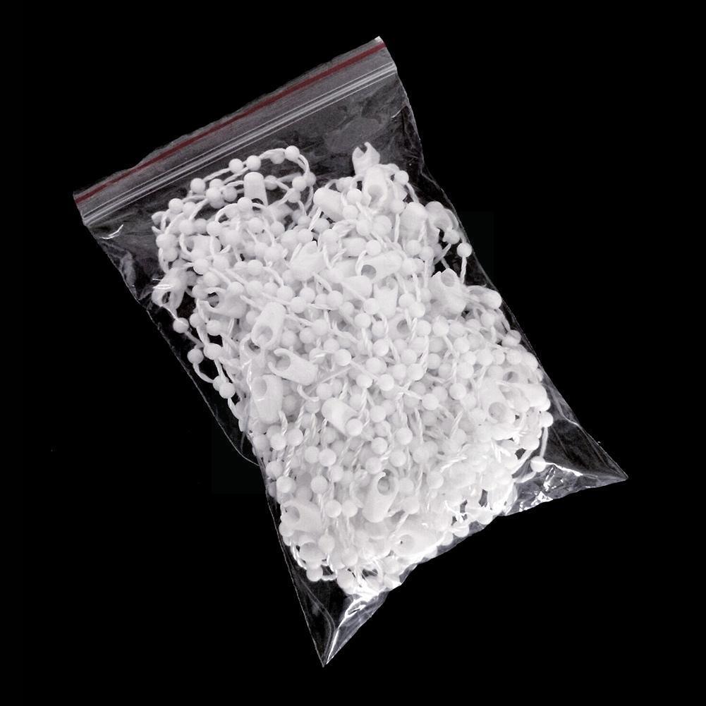 10m Roller And Roman Shade Blind Beaded Chain Cord Rope Blinds Curtain Roller Blind Cord Curtain White Accessories Bead Bea W2g5