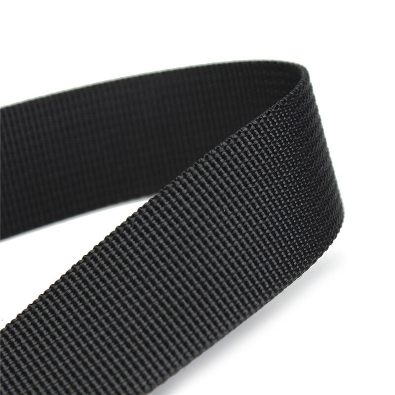 10 meter Brede Zwarte Nylon Heavy Knapzak Riem Kleding Naaien Handgemaakte DIY Materiaal Accessoire 1 Inch Singels Riem Dikke