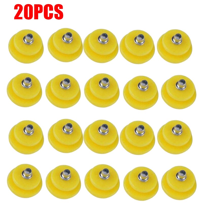 1 par s-xxl 10 pigger anti-skli snø isklatresko pigger isgrep klosser stegjern stegjern vinterklatring anti-skli sko deksel: 20 stk