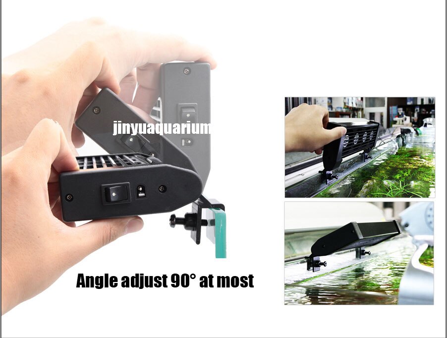 Cooling fan aquarium water plant fish reef coral tank temperature reduce 2 4 6 fan head 110v 240v