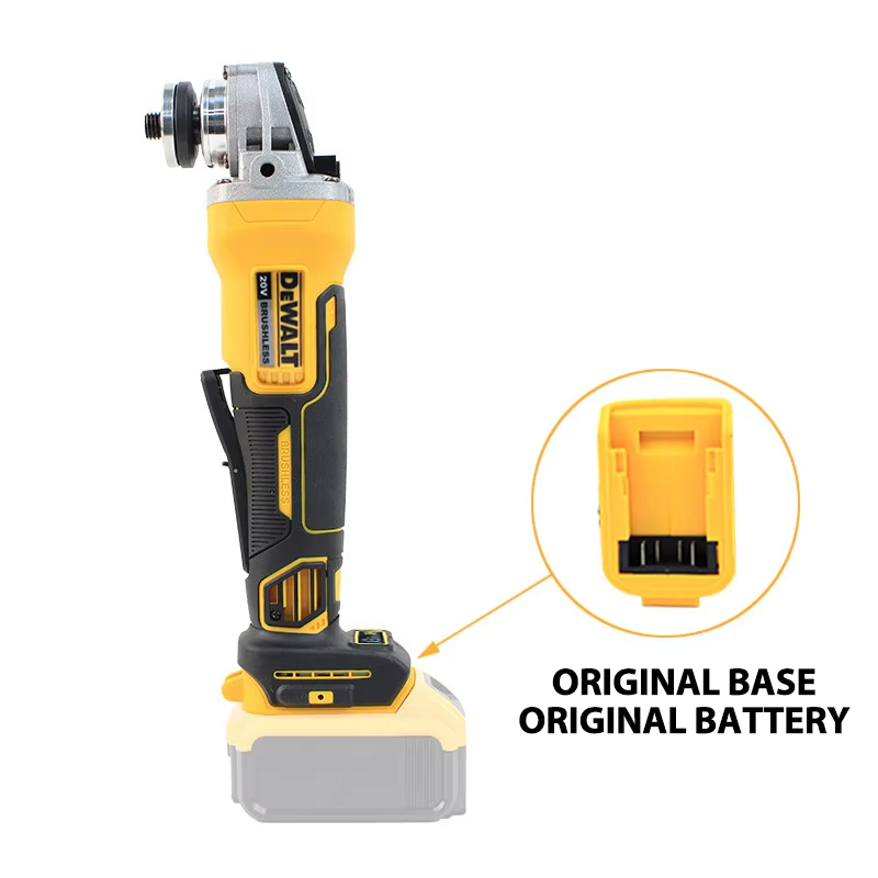 Dewalt DCG406 125 MM/100 MM Draadloze Borstelloze Haakse Slijper 9000 RPM Snijmachine Polijstmachine Voor 20 V Lithium batterijen