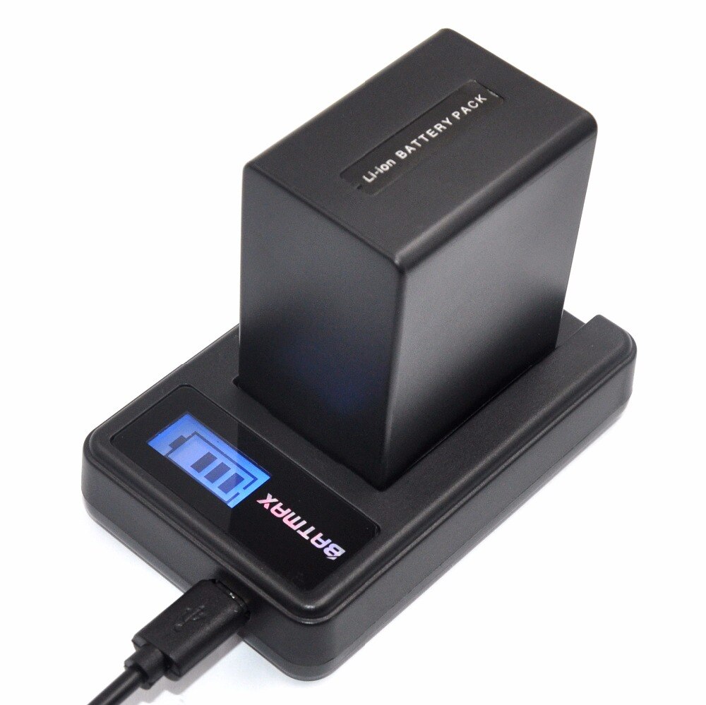 LCD USB Ladegerät für Sony NP-FV100 FV100 NP FV100 Batterie DCR-DVD103 XR100 für Sony HDR-XR550/E HDR-XR350/E HDR-XR150/E