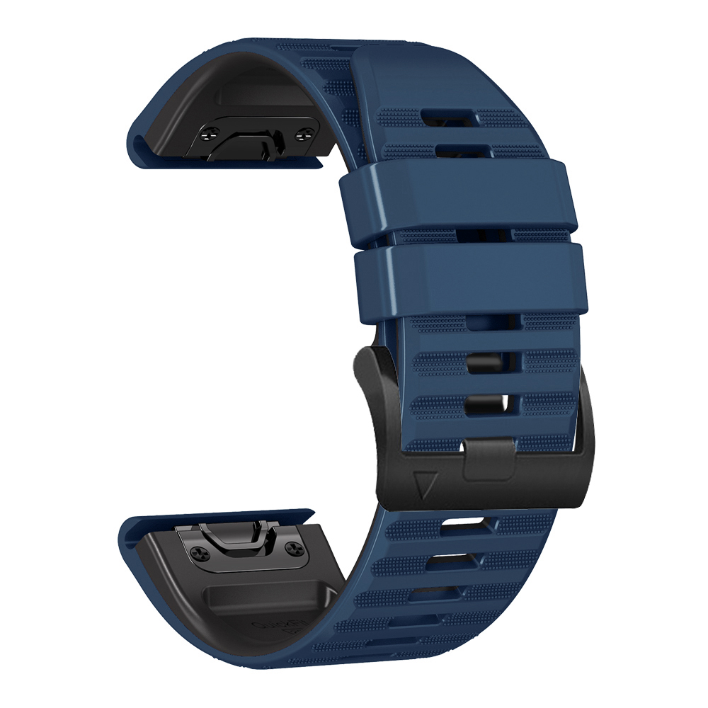 Quickfit-rem til garmin fenix 8 e 7 7x 6x 6 pro 5 5x plus forerunner 965 955 epix pro urrem 26mm 22mm armbånd: Xs / Dyb blå