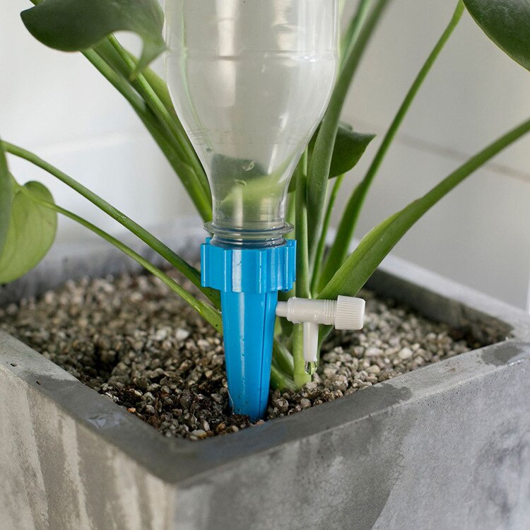 Automatisk drypvandingssystem automatisk vanding spike til planter blomst indendørs husholdningsvandere flaske drypvanding