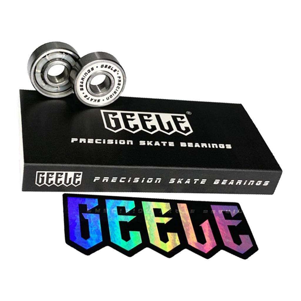 8Packs Precision Skateboard Bearings Carbon Steel For Inline Skates Spinners