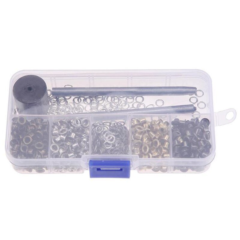 Metal Buttonhole Set Leather Craft Repair Buttonhole DIY Leather Hole Clothes Accessories and Hand Tools