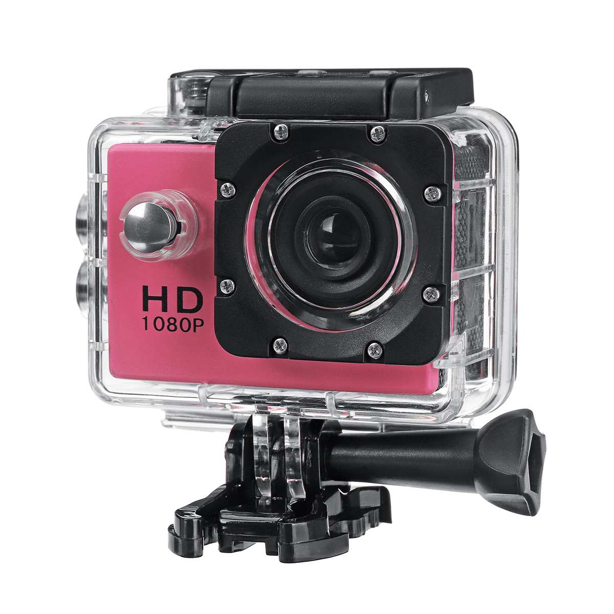 Sports Camera 1080P 4K 2.0'' Waterproof Recorder Sj4000 LCD Screen Outdoor Skiing Driving Sport DV Camcorder Multifunctional: Red