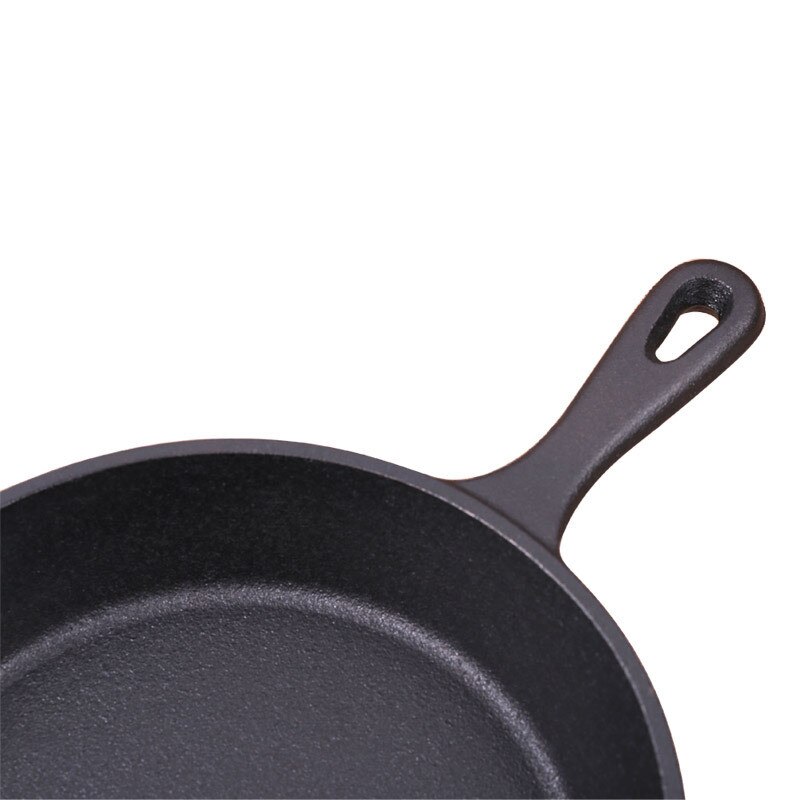 16cm 20cm støbejernsgryde mini non-stick flad æg steak stegepande til hjemmecamping picnic køkkenredskaber