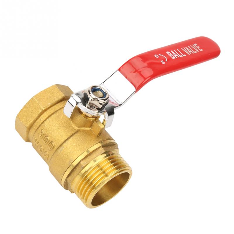 Ball Valve Level Handle Brass Pipe Ball Valve Male and Female Thread 1 inch BSP DN25 Ball Valve Shut-off Valve kugelhahn