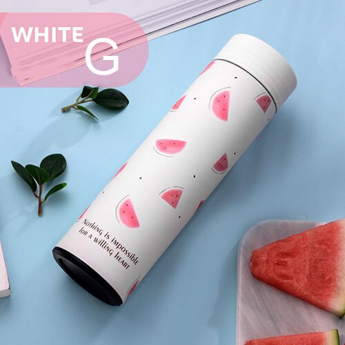 LDFCHENNEL 500Ml Nieuwe Ontwerp Thermische Fles Rvs Thermos Chinese Stijl Kraan Thermo Cup Straight Vacuüm Thermosfles: G