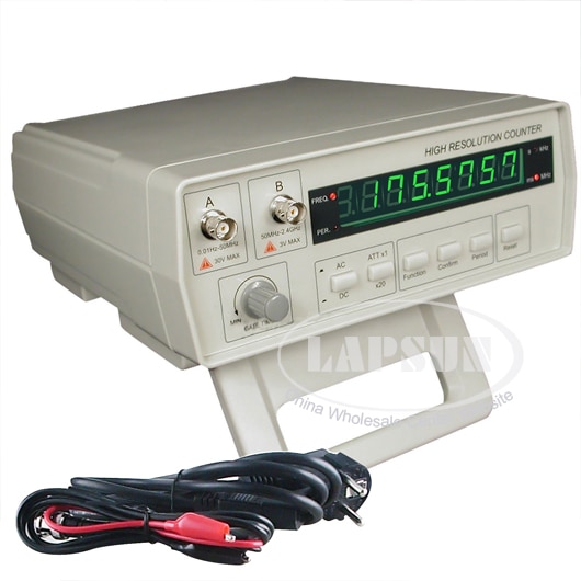 Frequenz Zähler Tester Test Ausrüstung 0,01 hz-2,4 ghz mit Zeitraum Mess 0.5ns-10 s AC110/220 v VC3165