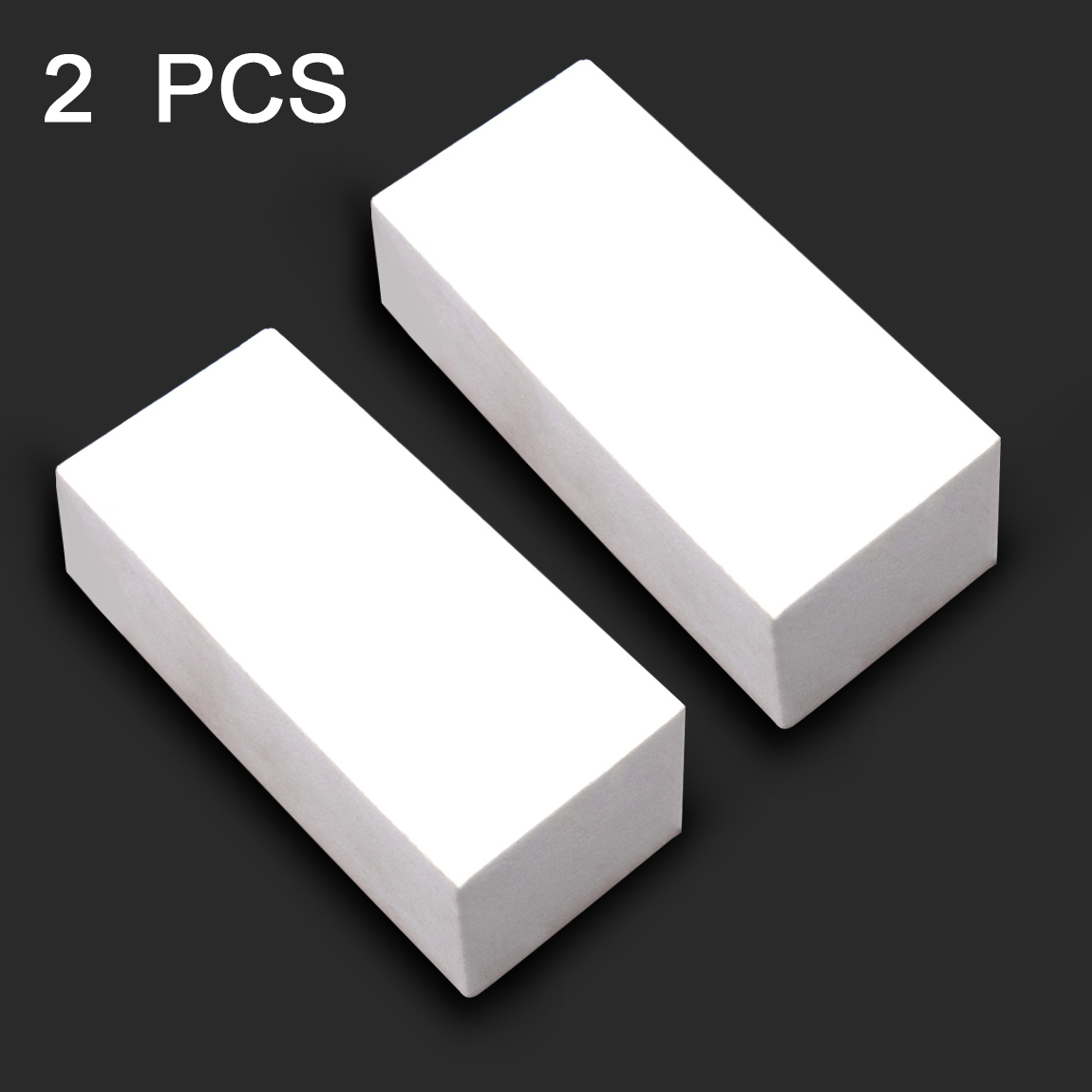 Piedra de corrección de alúmina fundida blanca, piedra para afilar, reparación de piedra de agua de cocina, superficie irregular, herramienta fija, piedra de reparación: 2pcs