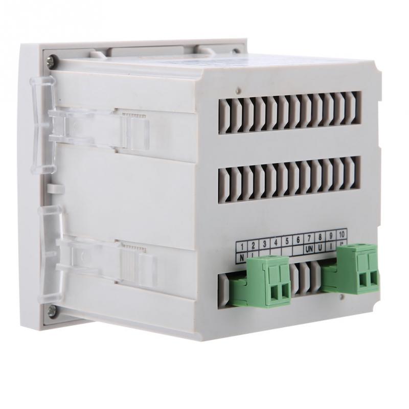 Digital Display Programmable Single Phase AC Ammeter 1A/5A with 485 Communication
